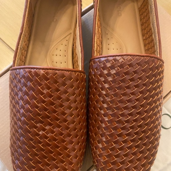 Men’s Woven Leather Slip On Loafer Nisolo Alejandro Brown Brandy New Size 11 main image 8